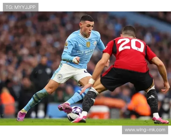 曼城边路火力全开，快速突破点燃对手防线